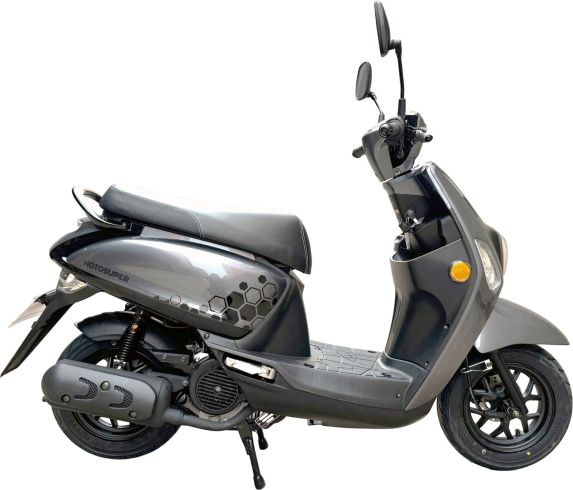 Скутер Motosuper S9 Noir Gris (серый), арт. M0S9YB015AEH1