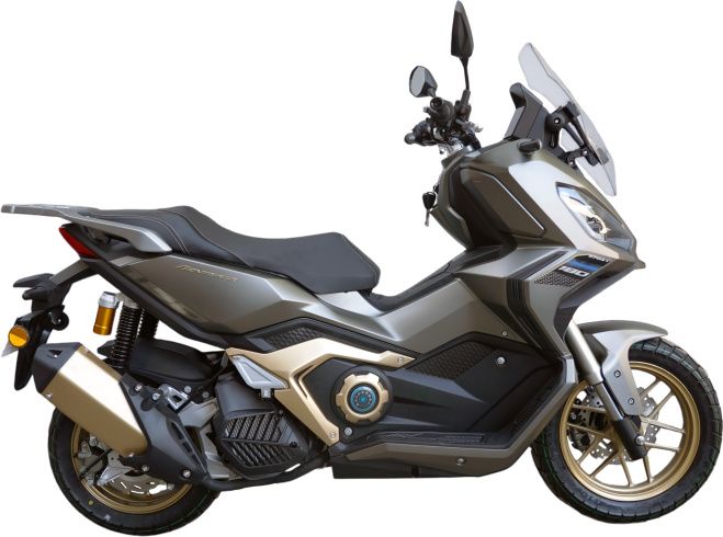Скутер Motosuper Adviser 180 Light Grey (темно серый), арт. MADVYC015LEH1
