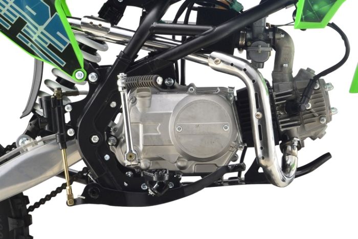 Питбайк SSSR CORE 125 SA 17/14 Cosmic Green 1 (Полуавтоматическая КПП) без фары, арт. SCRE12550EGH1