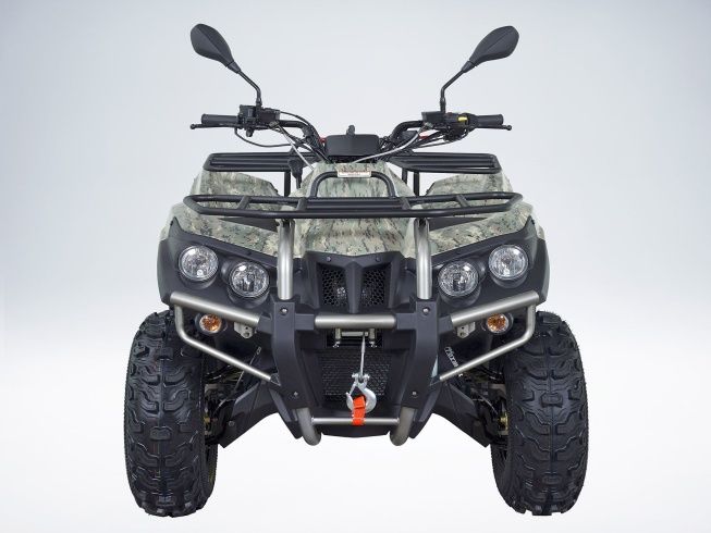 Квадроцикл QuadRaider 400 мультикамуфляж, лебедка, арт. QR-400-MULTY