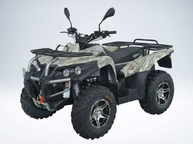 Квадроцикл QuadRaider 400 мультикамуфляж, лебедка, арт. QR-400-MULTY
