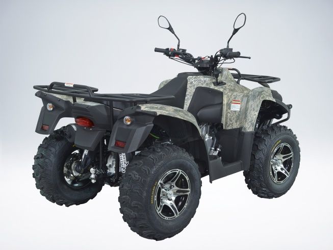 Квадроцикл QuadRaider 400 мультикамуфляж, лебедка, арт. QR-400-MULTY