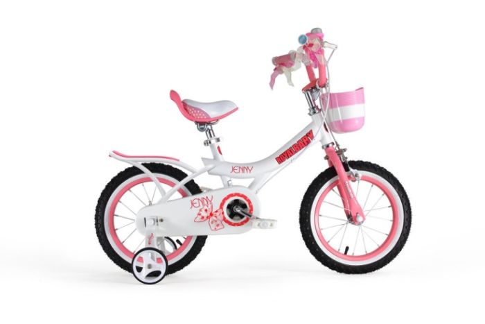 Велосипед Royal Baby Jenny Girl, Белый/Розовый, арт. RB18G-4