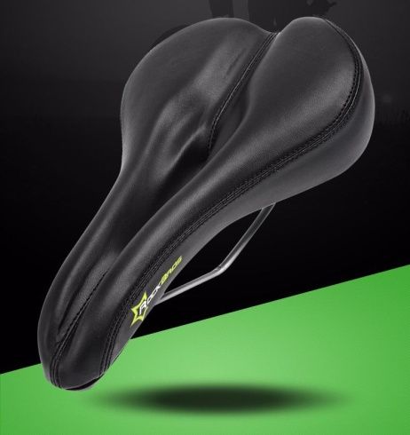 Седло ROCKBROS черное, с прорезью, арт. RB_6685CC1E-BBK