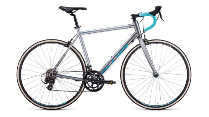 Велосипед Forward IMPULSE 28 480 серый\бирюзовый 28" 480 мм, арт. RBKW0R68B002