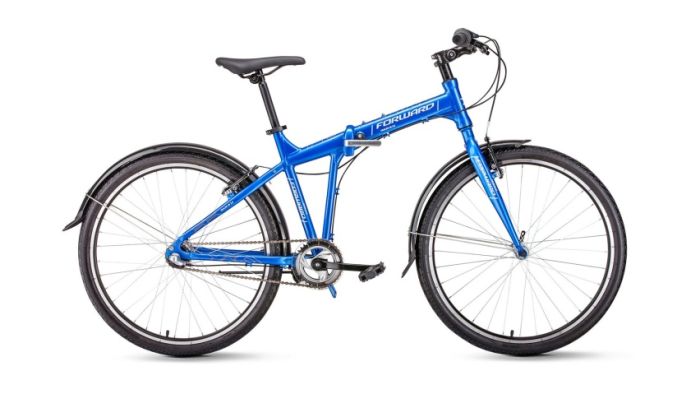 Велосипед FORWARD TRACER 26 3.0 синий 17", арт. RBKW9R263002