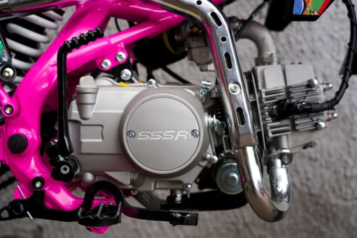 Питбайк SSSR ATOM ION 125 Pink Orbit, арт. SATMDC025EHP2