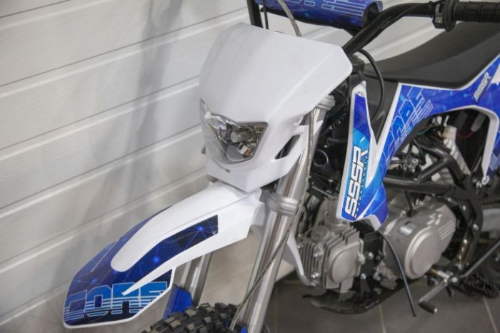 Питбайк SSSR CORE 125 E A 17/14 Cosmic Blue 1 (Автоматическая КПП), арт. SCRE12560EBH1
