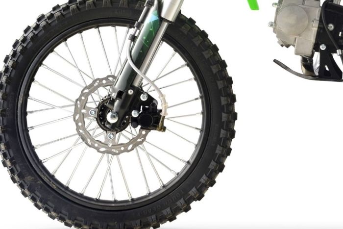 Питбайк SSSR CORE 125 SA 17/14 Cosmic Green 1 (Полуавтоматическая КПП) с фарой, арт. SCRE12560EGH1