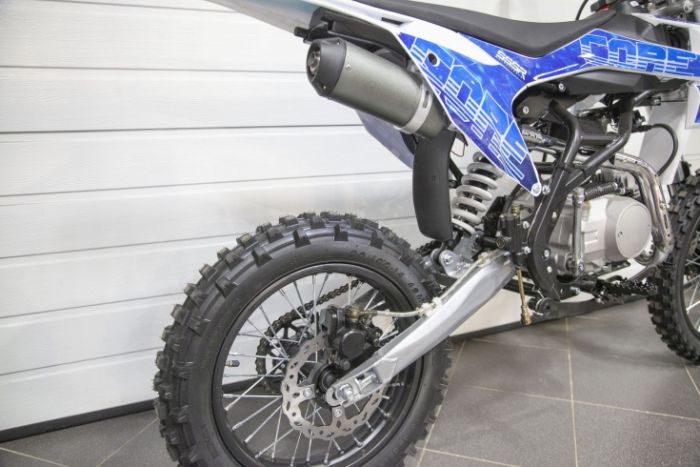 Питбайк SSSR CORE 125 SA 17/14 Cosmic Blue 1 (Полуавтоматическая КПП), арт. SCRE12580EBH1