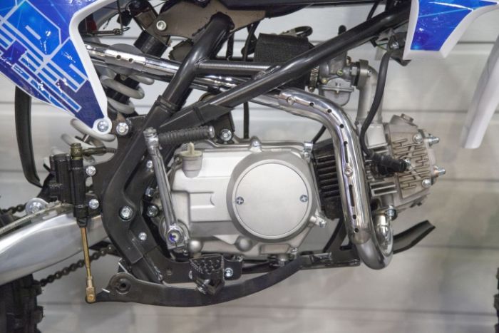 Питбайк SSSR CORE 125 SA 17/14 Cosmic Blue 1 (Полуавтоматическая КПП), арт. SCRE12580EBH1