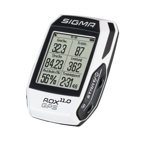 Велокомпьютер SIGMA ROX 11.0 GPS WHITE SET, арт. SIG_01009