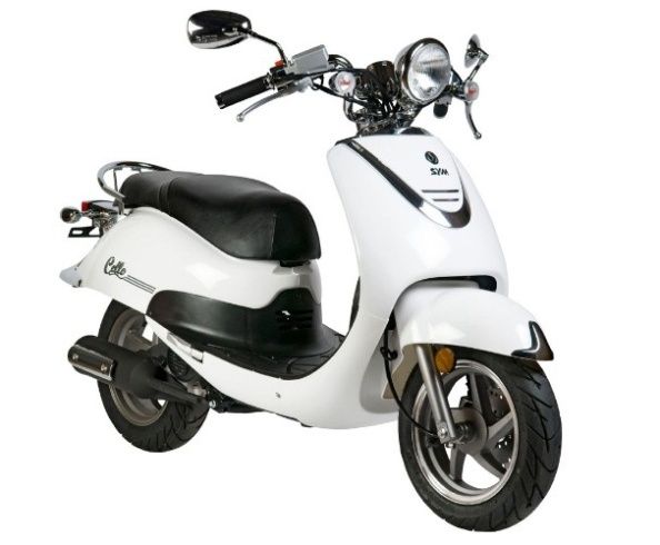Скутер SYM Allo 50, арт. AJ05W5-6_WH-871