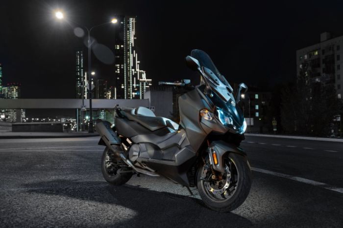 Максискутер SYM MAXSYM TL 500 черный матовый, арт. TL47W1-EU-BK-BK-001UL