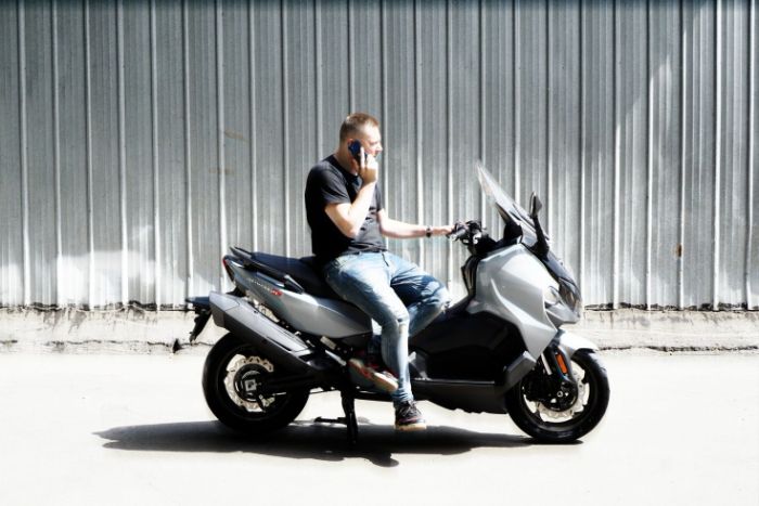 Максискутер SYM MAXSYM TL 500 серый, арт. TL47W1-EU_GY-008C